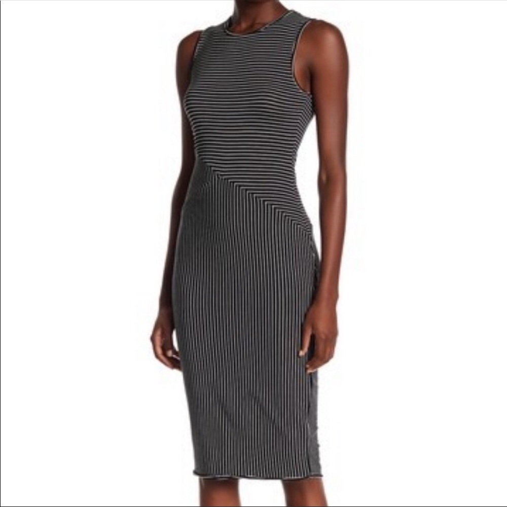 Super cute Striped Body Con Dress